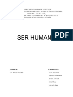 Ser Humano: Docente: Integrantes