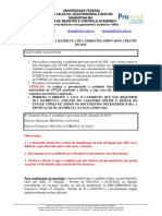 Drca@ufvjm - Edu.br Dmaa@ufvjm - Edu.br Dmaato@ufvjm - Edu.br: Como Realizar Sua Matrícula