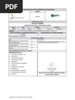 Certificado de Aptitud Médico Ocupacional: Instituto Medico en Salud Ocupacional Soy Diabetico E.I.R.L 20606236183