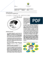 Institucion Educativa Monseñor Diaz Plata Guia de Estudio #2 AREA: Biología GRADO: Sextos PERIODO 1 FECHA