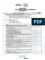 Estudio de Evaluacion de Impacto Ambiental Categoria B1