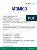 Información General Del Producto: Fecha de Actualización: Marzo Del 2022 Elaborado Por El Área de Registros