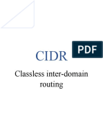 CIDR