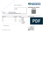 Laboratorios Muñoz: Resultados de Análisis