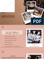 Tipos DE Servicio