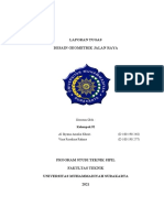 Laporan Tugas Desain Geometrik Jalan Raya