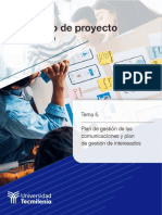 Tema 5 PLAN DE GESTION DE COMUNICACIONES Y PLAN DE GESTIÓN DE INTERESADOS