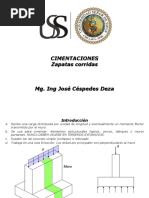 Cimentaciones Zapatas Corridas