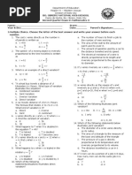 Grade 9 2nd Quarter