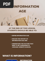 Lesson-1 - INFORMATION AGE