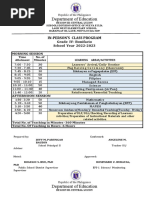 Grade 4-Class Program