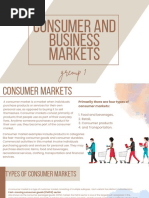 Group 1 Consumer and Business Markets