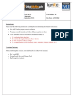 Hands-On Exercise No. 1 Digiskills 2.0 Batch-04 Search Engine Optimization (Seo) Total Marks: 10 Due Date: 24/03/2023