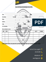 Modelo Ficha de Inscrição de Atleta