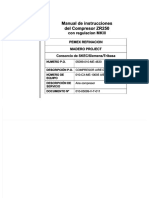 Manual de Instrucciones Manual de Instrucciones Del Compresor ZR250 Del Compresor ZR250