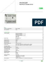 Hotel Room Controllers - HRCPBG28R