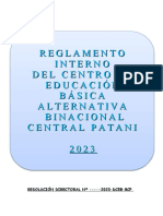 Reglamento Interno Ceba 2023