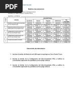 Rúbrica de Laboratorio