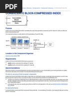 Consolidate Block-Compressed Index: Purpose