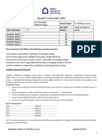 Project Cover Sheet (40%) : Declaration Group