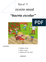 Proyecto de Huerta