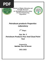 Petroleum Products Properties Laboratory