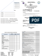 Attendance Record: Republic of The Philippines Department of Education