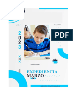 Experiencia: Marzo