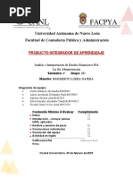 Universidad Autónoma de Nuevo León Facultad de Contaduría Pública y Administración