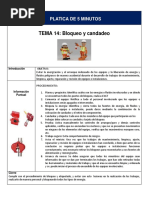 PLATICA DE 5 MINUTOS - Bloqueo de Seguridad