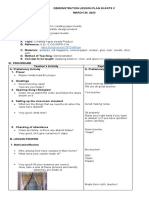 Demonstration Lesson Plan in Arts V Final