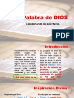 La Palabra de DIOS: Escudriñando Las Escrituras