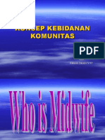 Konsep Kebidanan Komunitas