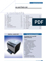 Exploded Views and Parts List: Digital Laser MFP