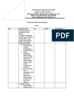 Monitoring Pengelolaan Limbah b3