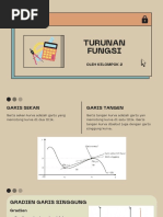 Turunan Fungsi: Oleh Kelompok 2