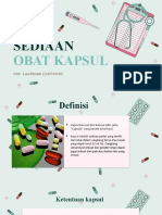 Sediaan: Obat Kapsul