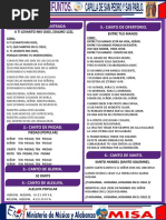 1.-Canto de Entrada 5. - Canto de Ofertorio.: A Ti Levanto Mis Ojos. (Salmo 122) - Entre Tus Manos