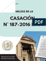 Grupo 18 Informe Casación 187-2016 - Lima