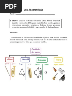 Guía de Música 4° Básico