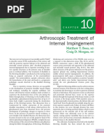 Arthroscopic Treatment of Internal Impingement: Matthew T. Boes, Craig D. Morgan