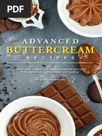 Advanced Buttercream Recipes - Tasty and Intricate Buttercream Recipes For Gourmet Cakes and Cupcakes