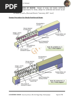 Beams, Design of Flanged Beams For Shear, Design For Combined and Torsion As Per IS - 456. 10 Hours L and L (Revised Bloom's Taxonomy, RBT Level)