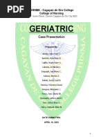 Geriatric: Case Presentation