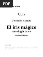 004832K Guia El Iris Magico Antologia Lirica Juan Ramon Jimenez