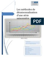 Méthode de Désaisonnalisation