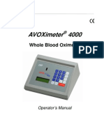 ITC AVOXimeter 4000 Operation Manual en