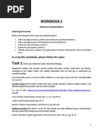 Workbook 5 - Statutory Interpretation