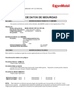 Hoja de Datos de Seguridad: Nombre Del Producto: MOBILGREASE XHP 222 SPECIAL