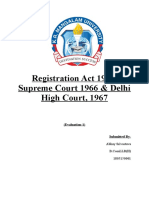 Assingment On Registration Act